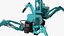 Maeda MC285C 3 posição desdobrada do mini guindaste aranha