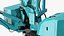 Maeda MC285C 3 posição desdobrada do mini guindaste aranha