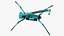 Maeda MC285C 3 posição desdobrada do mini guindaste aranha