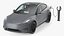 Tesla Model Y Charging with EV Charger Station