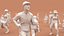 Low Poly People (walking, sitting, standing)