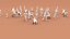Low Poly People (walking, sitting, standing)