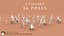 Low Poly People (walking, sitting, standing)