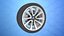 Car tesla model 3 wheel