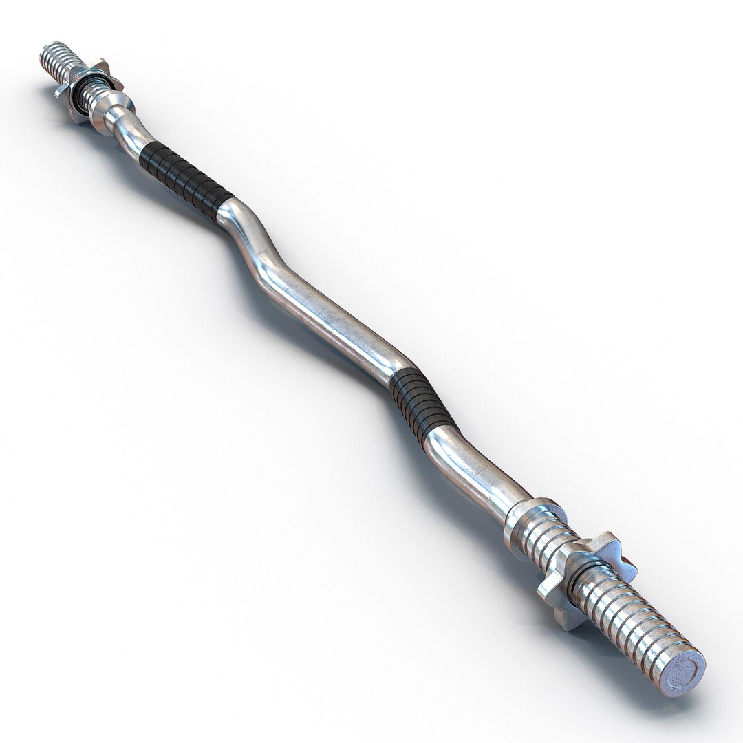 Weight Bar 3D Model 3D model preview