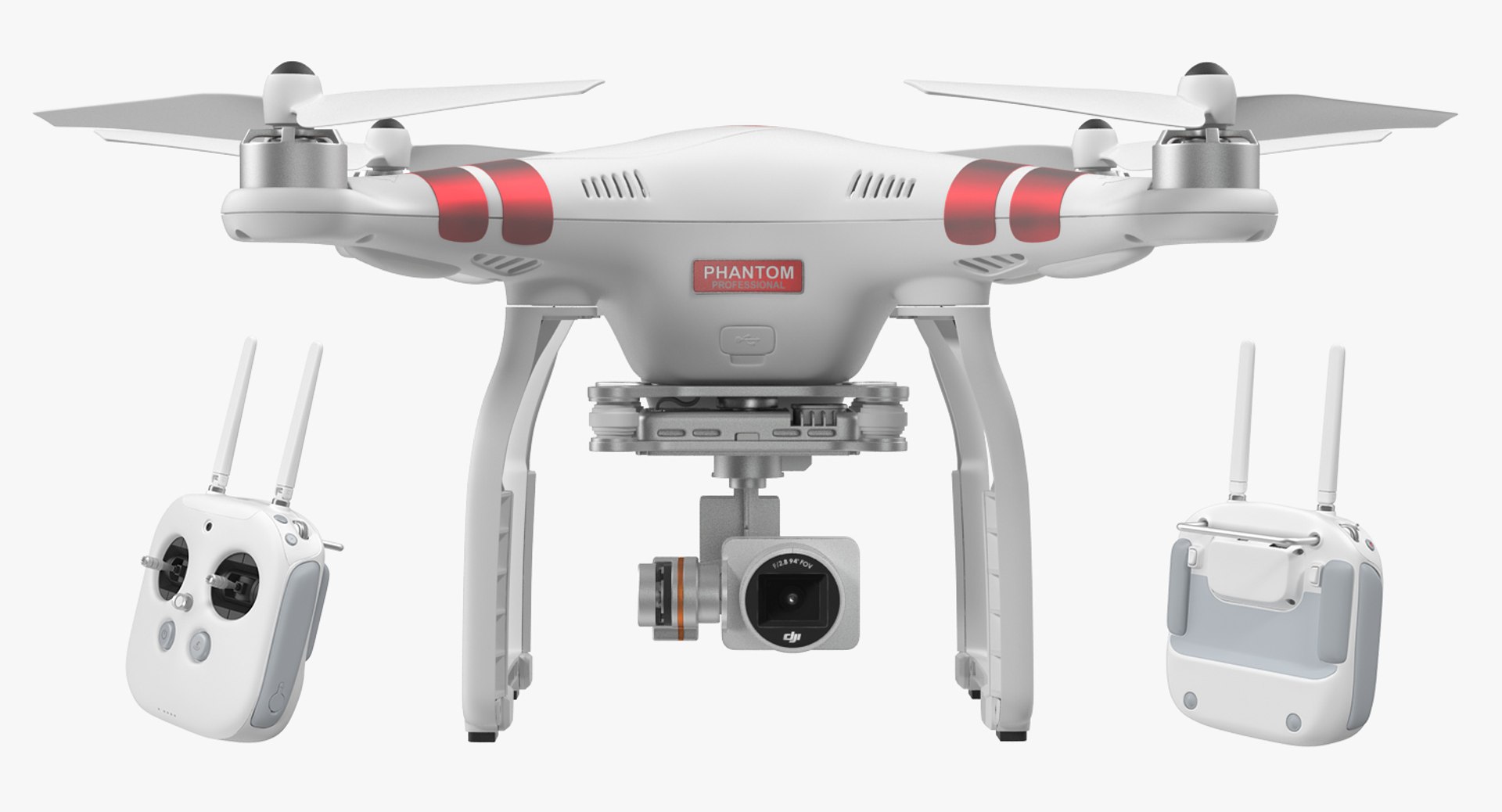 Dji Phantom 3 Professional 3d 3ds