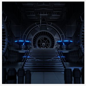 Emperors Throne Room-Blender Fan Art