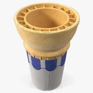 3D JOY 30 Flat Bottom Cake Cone