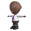 3D Office man game ready character model