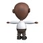 3D Office man game ready character model