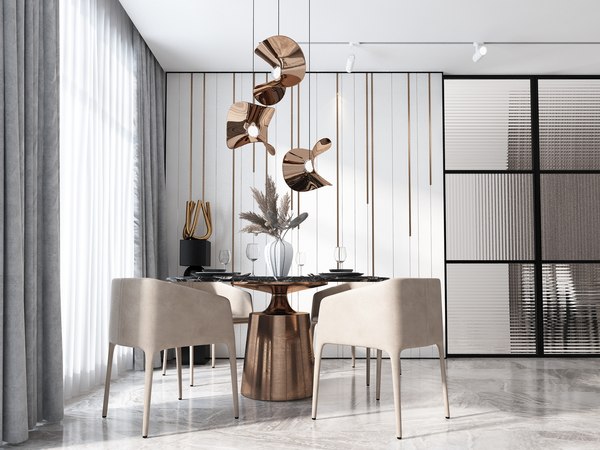 3D model Dining Room - 062 - TurboSquid 1976955