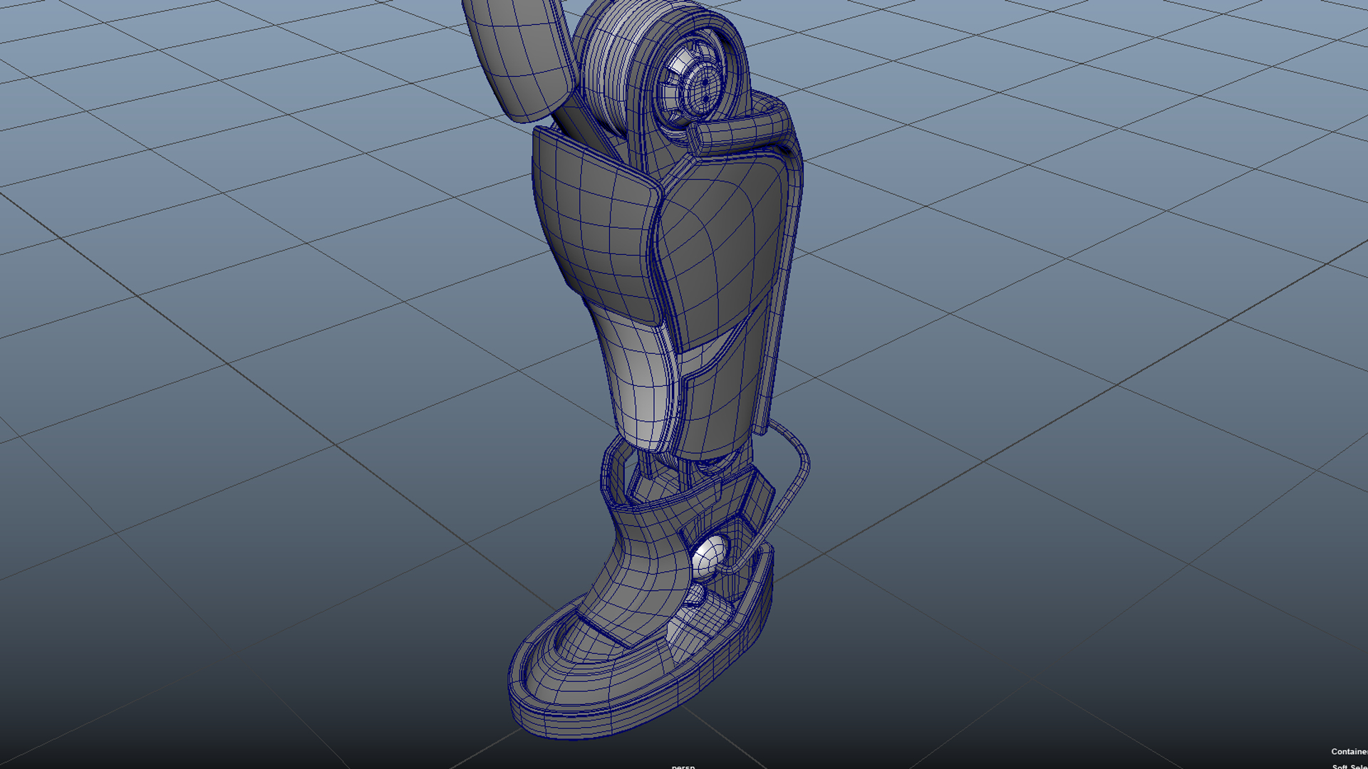 3D robot leg mech - TurboSquid 1674581