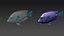 Saltwater Fish Rigged Collection