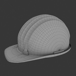 3d model safety helmet