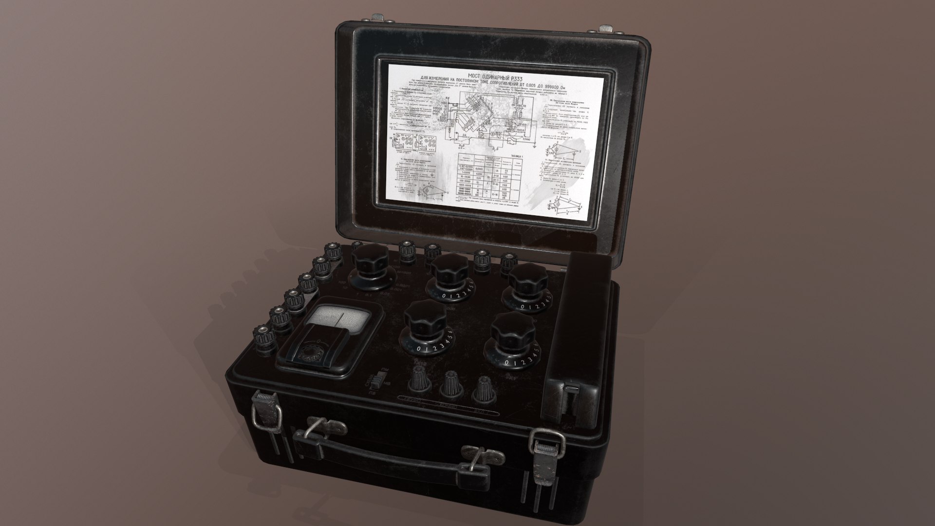 Measuring Device R333 3D - TurboSquid 2147676