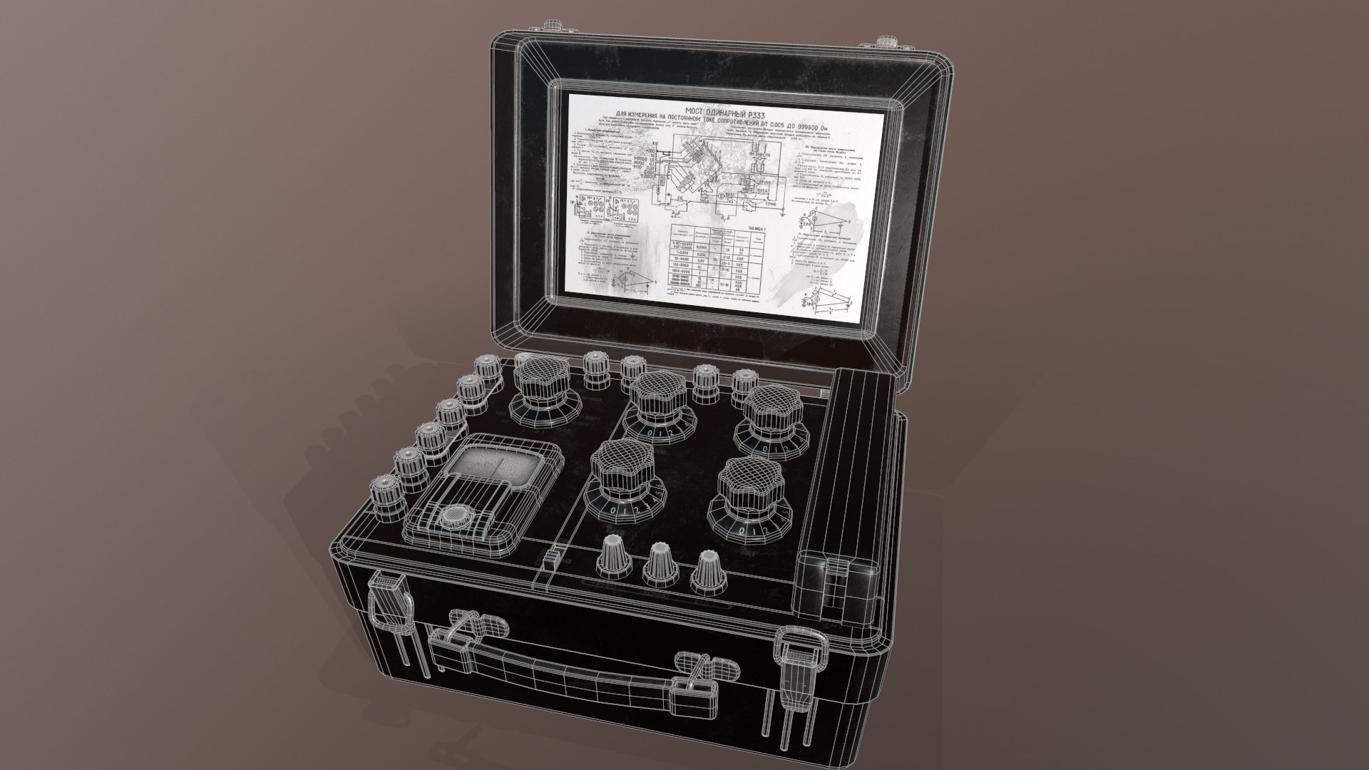 Measuring Device R333 3D - TurboSquid 2147676