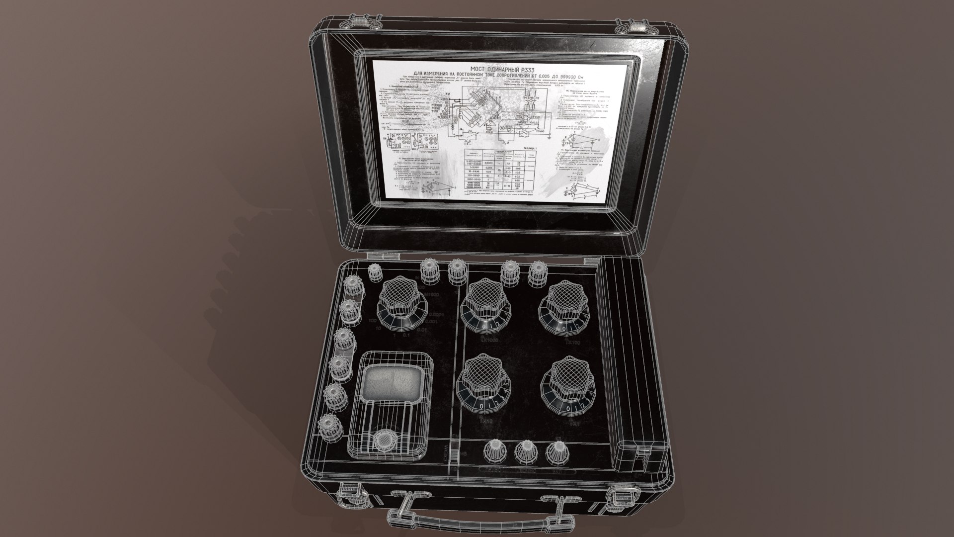 Measuring Device R333 3D - TurboSquid 2147676