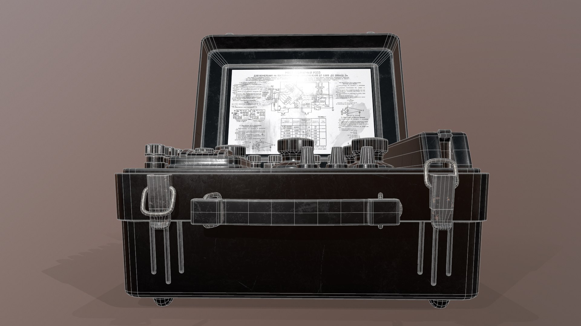 Measuring Device R333 3D - TurboSquid 2147676