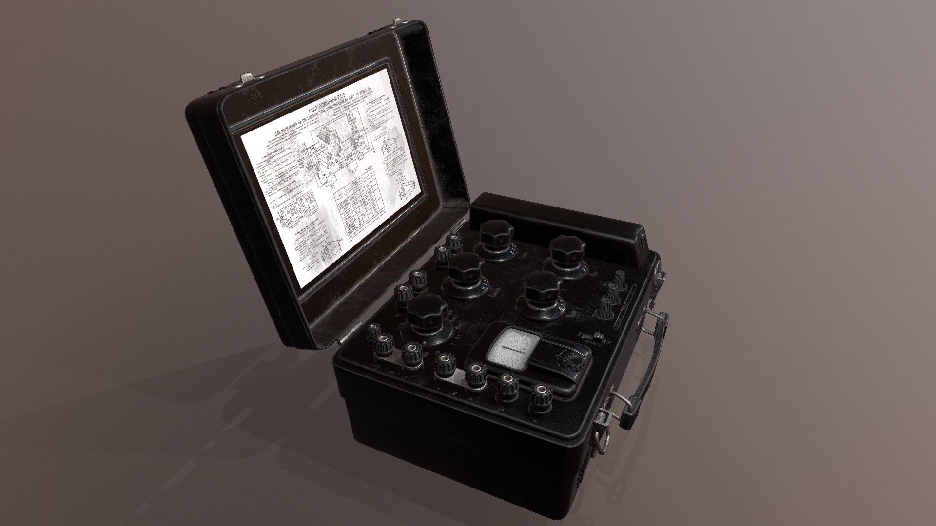 Measuring device R333 3D - TurboSquid 2147676