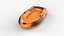 Boat With Paddle 3D model