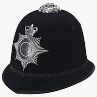 London Metropolitan Police Custodian Helmet