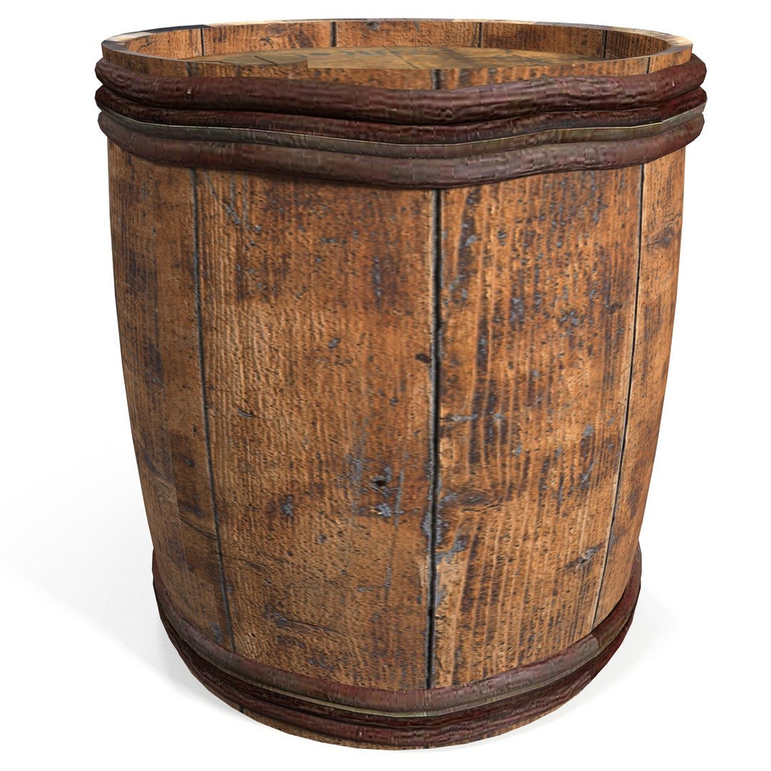 Gun Powder Keg 3d Max