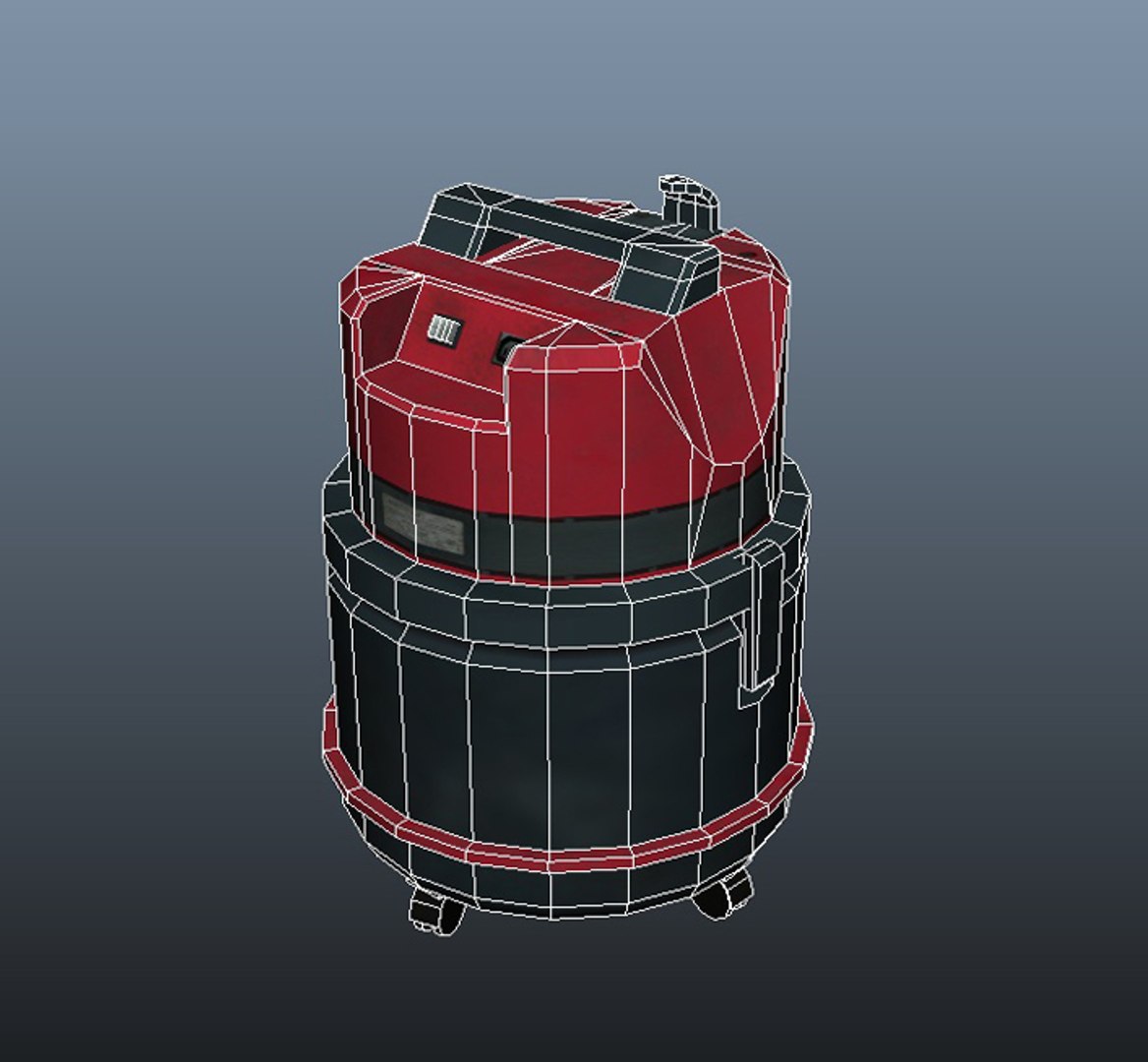 3d generic vacuum cleaner model