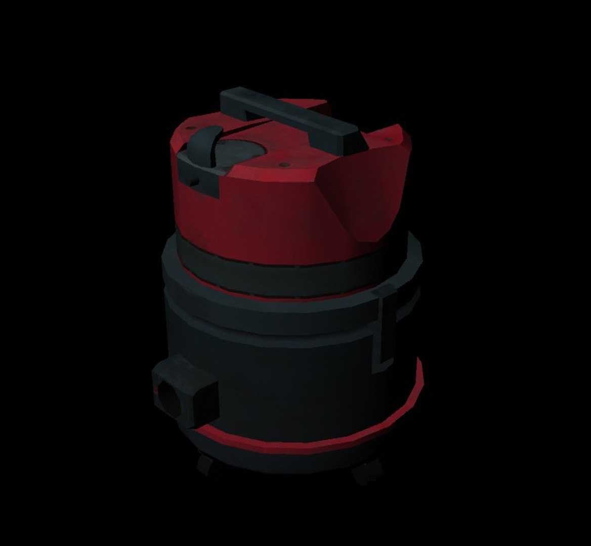 3d generic vacuum cleaner model