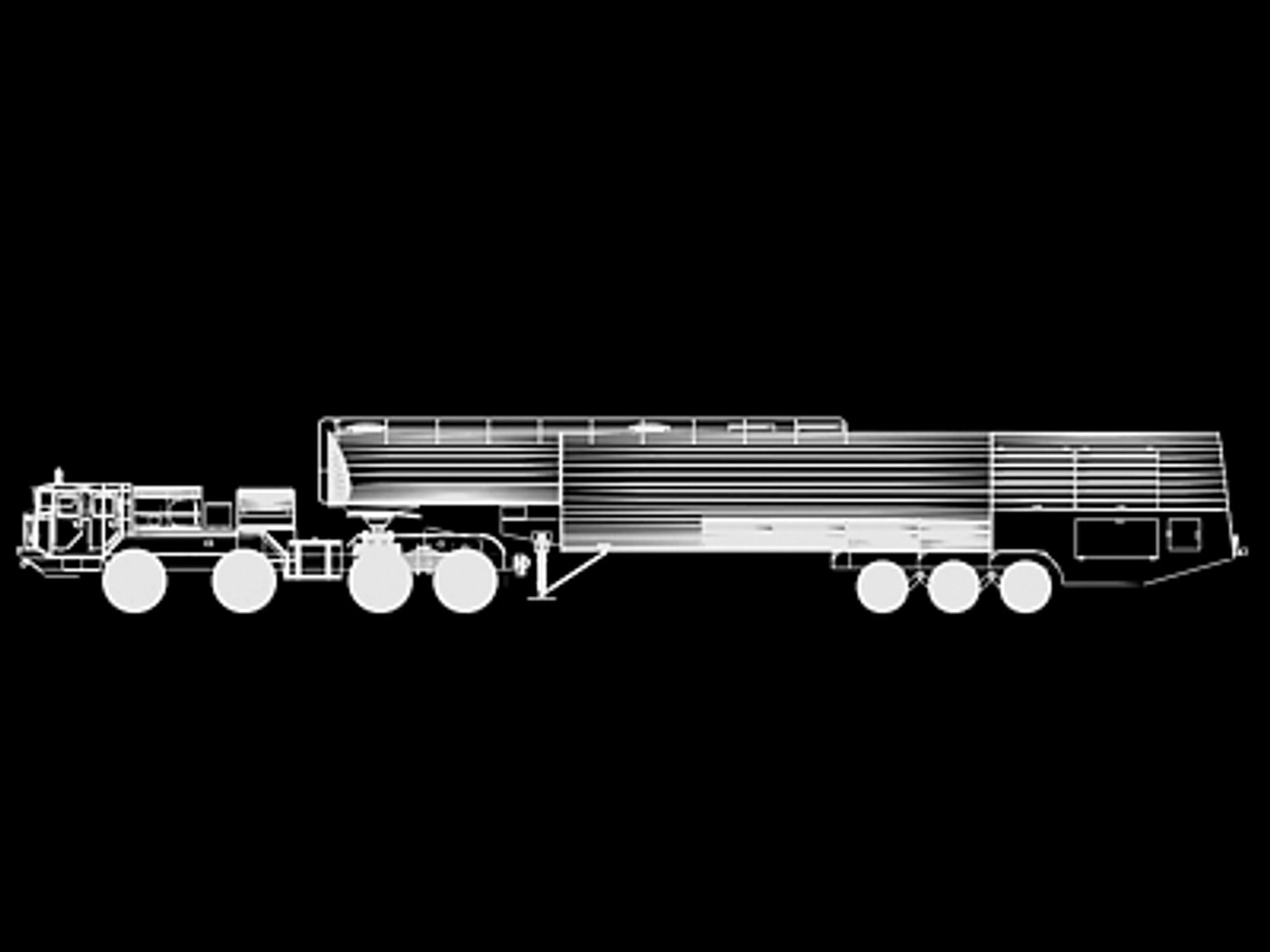 Soviet Airfield Fuel Tanker 3d Model