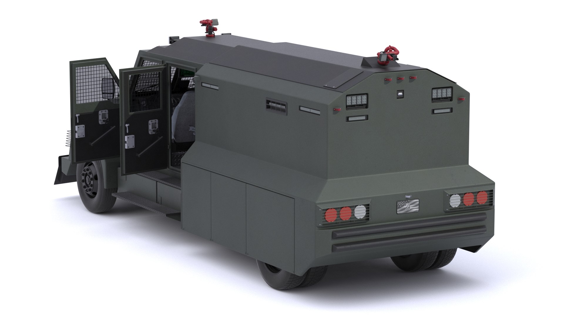 Alpine Armored Crowd Control 3D Model - TurboSquid 2415137