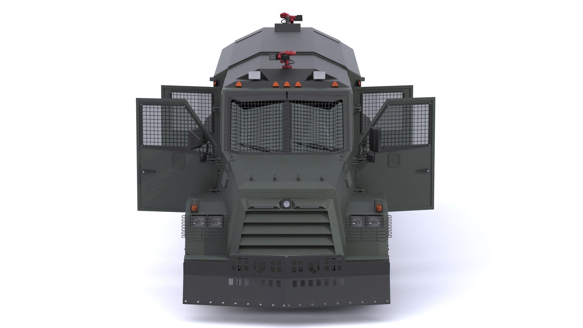 Alpine Armored Crowd Control 3D Model - TurboSquid 2415137