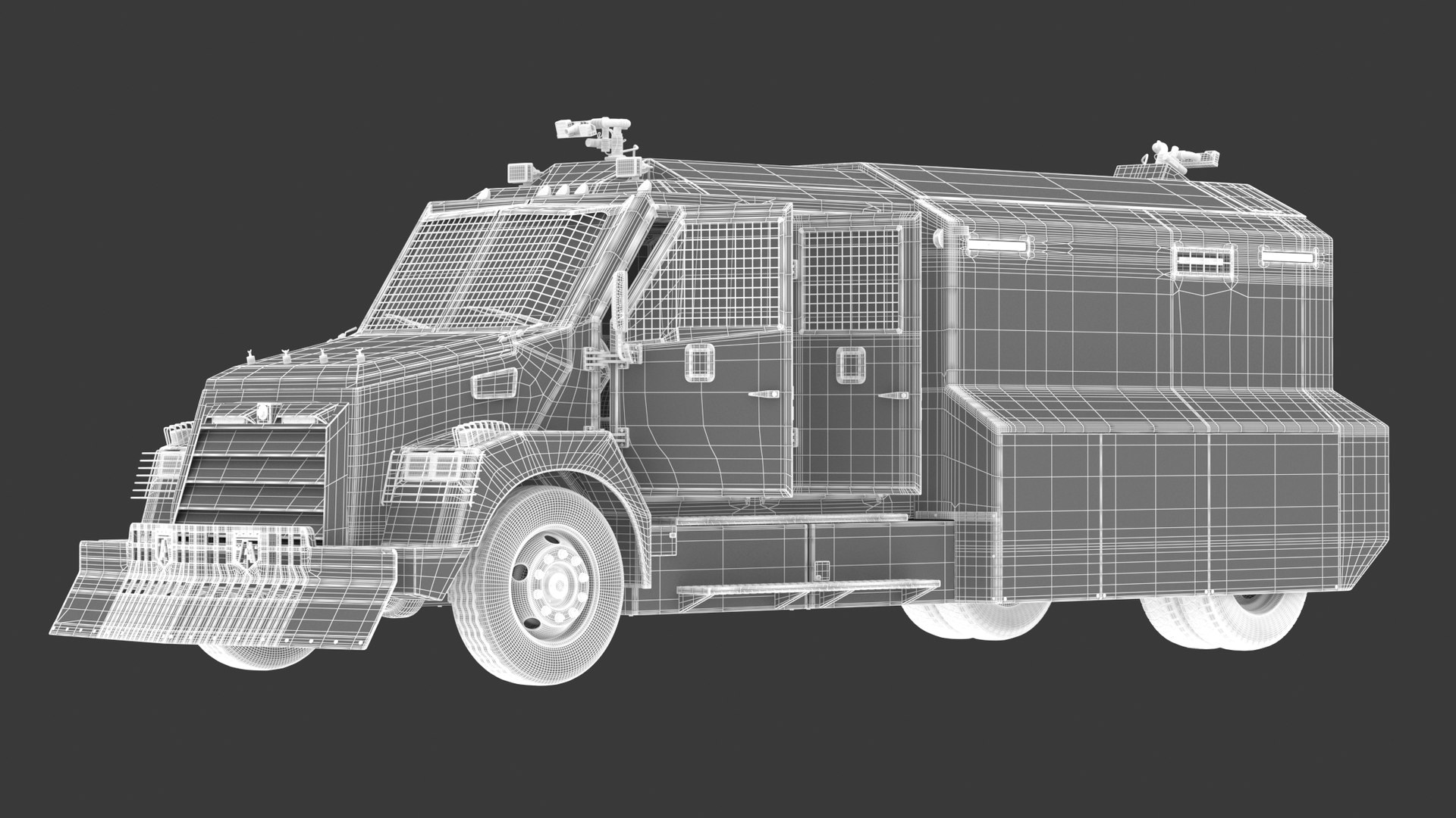Alpine Armored Crowd Control 3D Model - TurboSquid 2415137