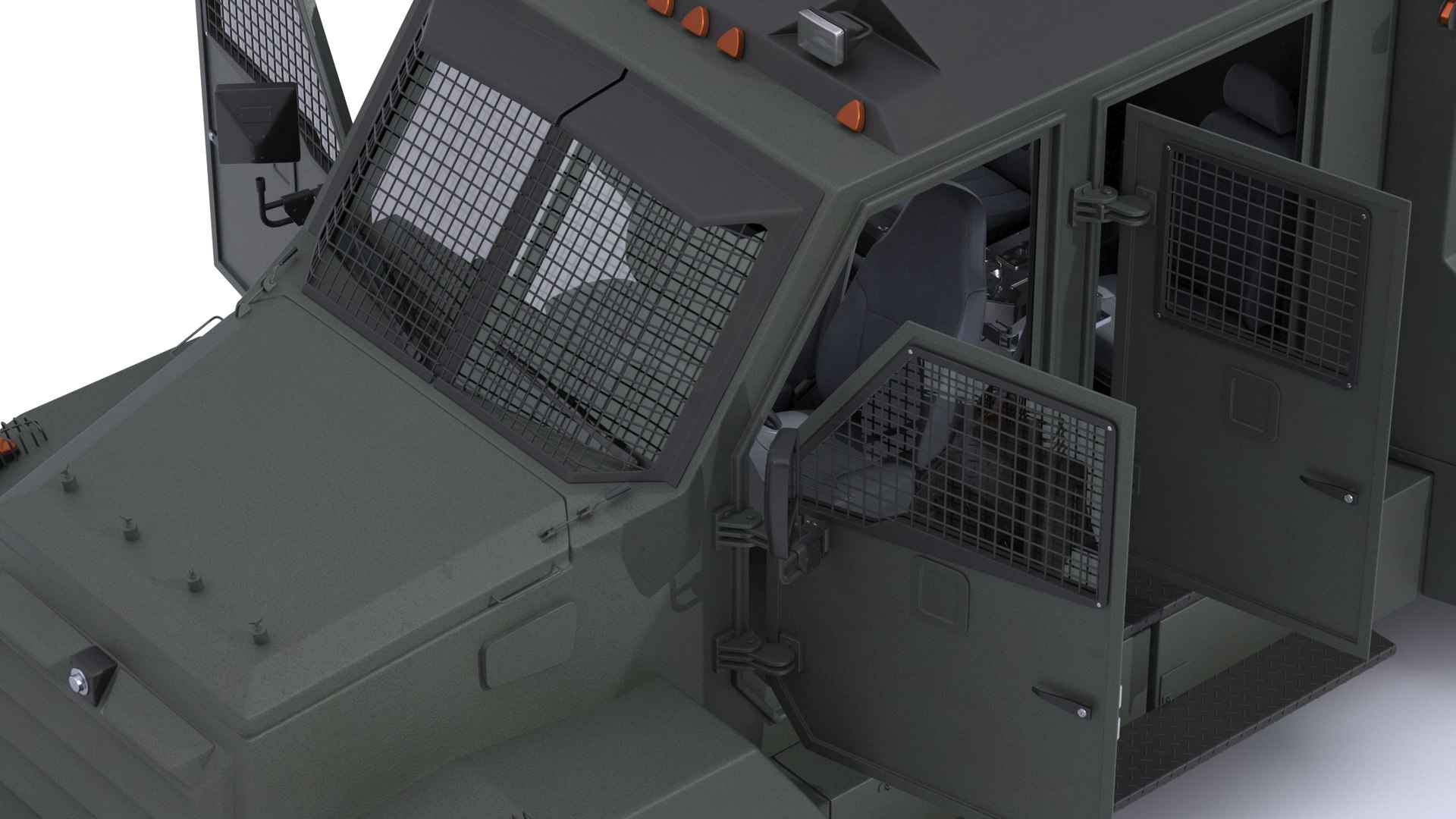Alpine Armored Crowd Control 3D Model - TurboSquid 2415137