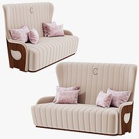 Carpanelli Contemporary 45-1 DI38 GALILEO 3 seaters sofa
