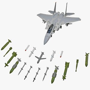 3d mcdonnell douglas f-15 eagle model