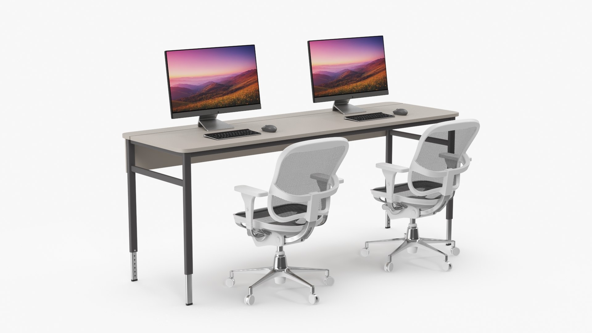 3D Dual Workstation Desk with Chairs and Computers https://p.turbosquid.com/ts-thumb/iE/wIdvSf/S1/dual_workstation_desk_with_chairs_and_computers_002/jpg/1741139888/1920x1080/fit_q87/a7609c5dc1c4f99e00fd2ddbe568cbba3c674c27/dual_workstation_desk_with_chairs_and_computers_002.jpg