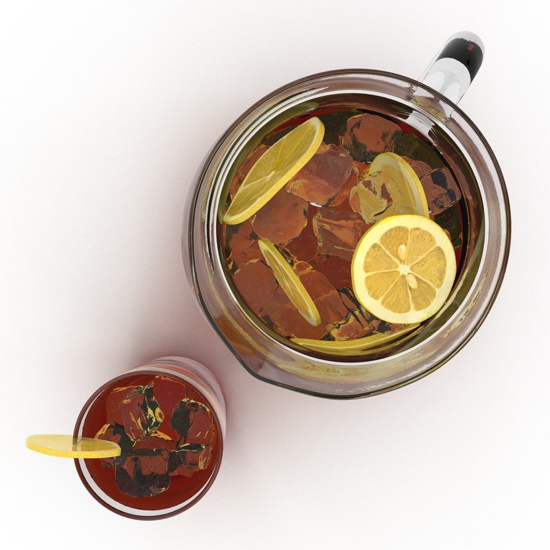 Iced Tea 3d Model
