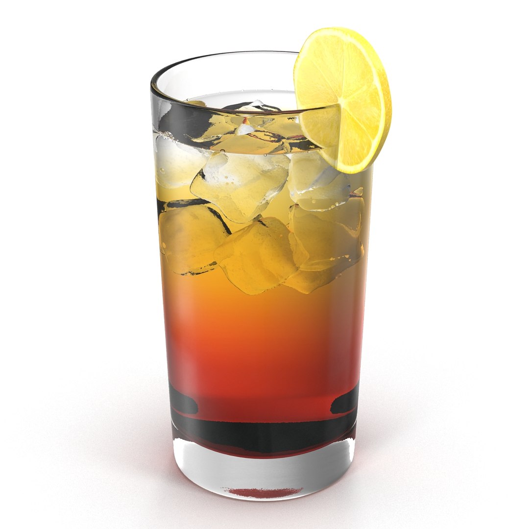 iced tea 3d model