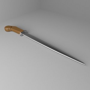 3D short sword 5