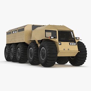Sherp ATV with Trailer Beige