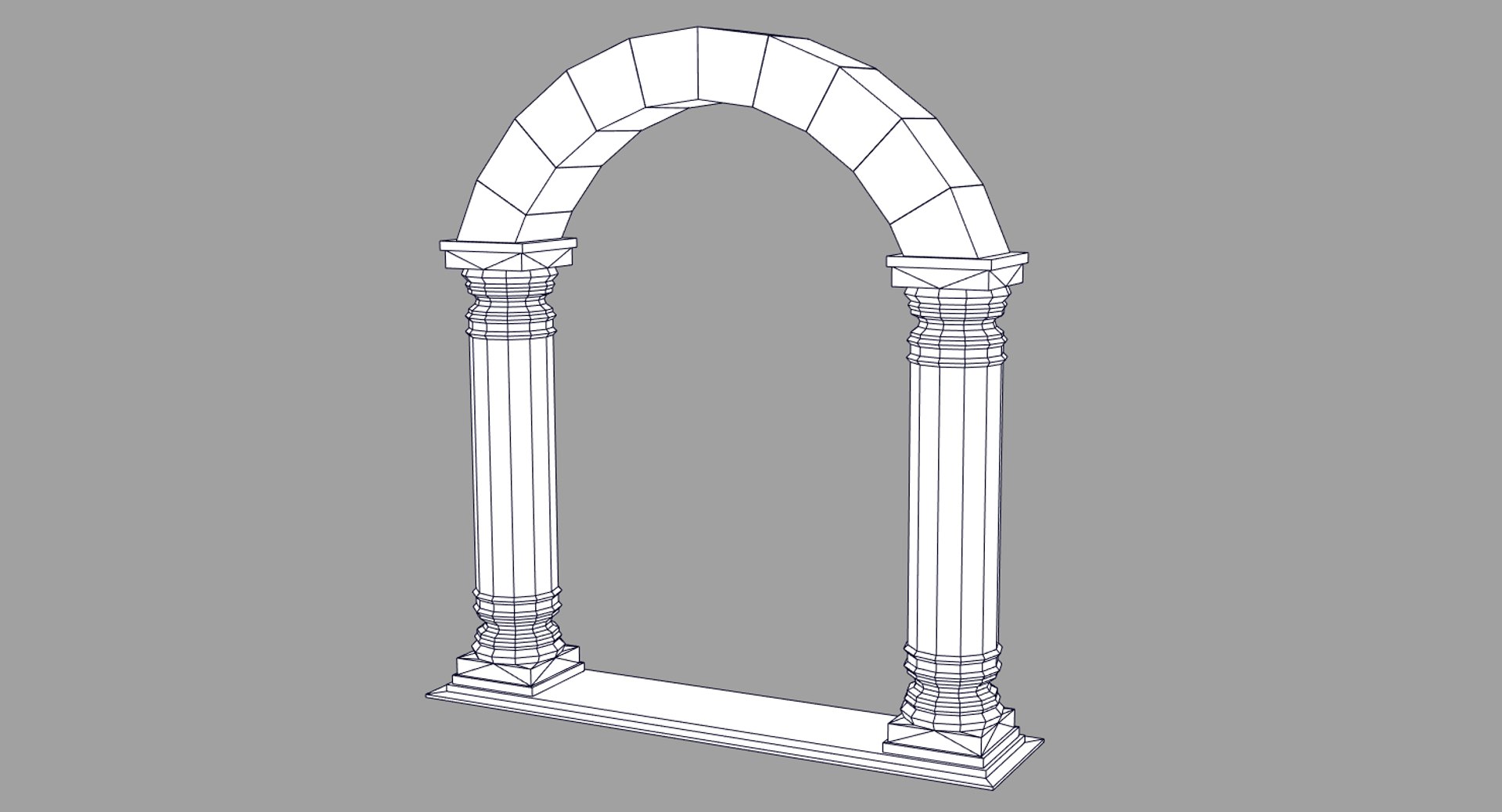 3D Ancient Gate - TurboSquid 1392125