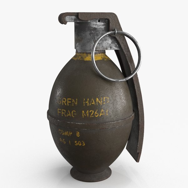 Hand Grenade v3 3D