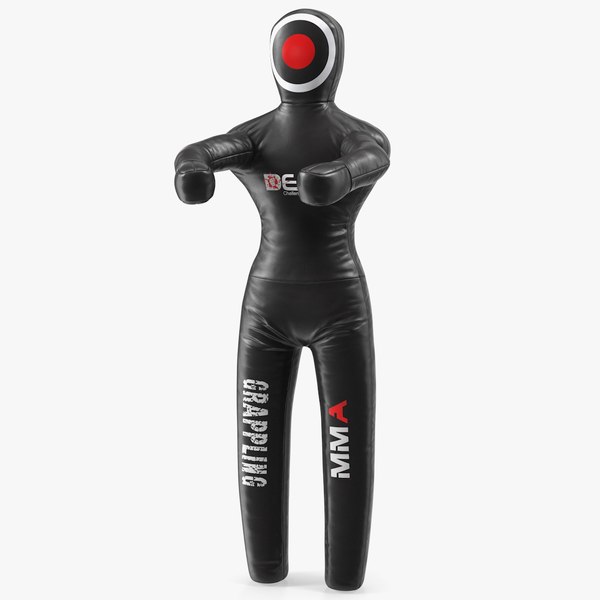 3D model defy leather grappling dummy