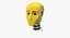 Crash Test Dummy Head 3D Model