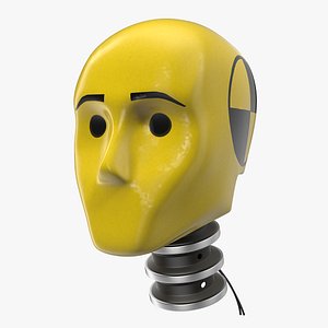 crash test dummy head 3D model