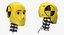 Crash Test Dummy Head 3D Model