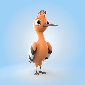 Cartoon bird 3D Model $10 - .max .3ds .obj - Free3D