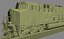 locomotive ge es44ac bnsf 3D model