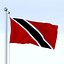 Animated Trinidad and Tobago Flag