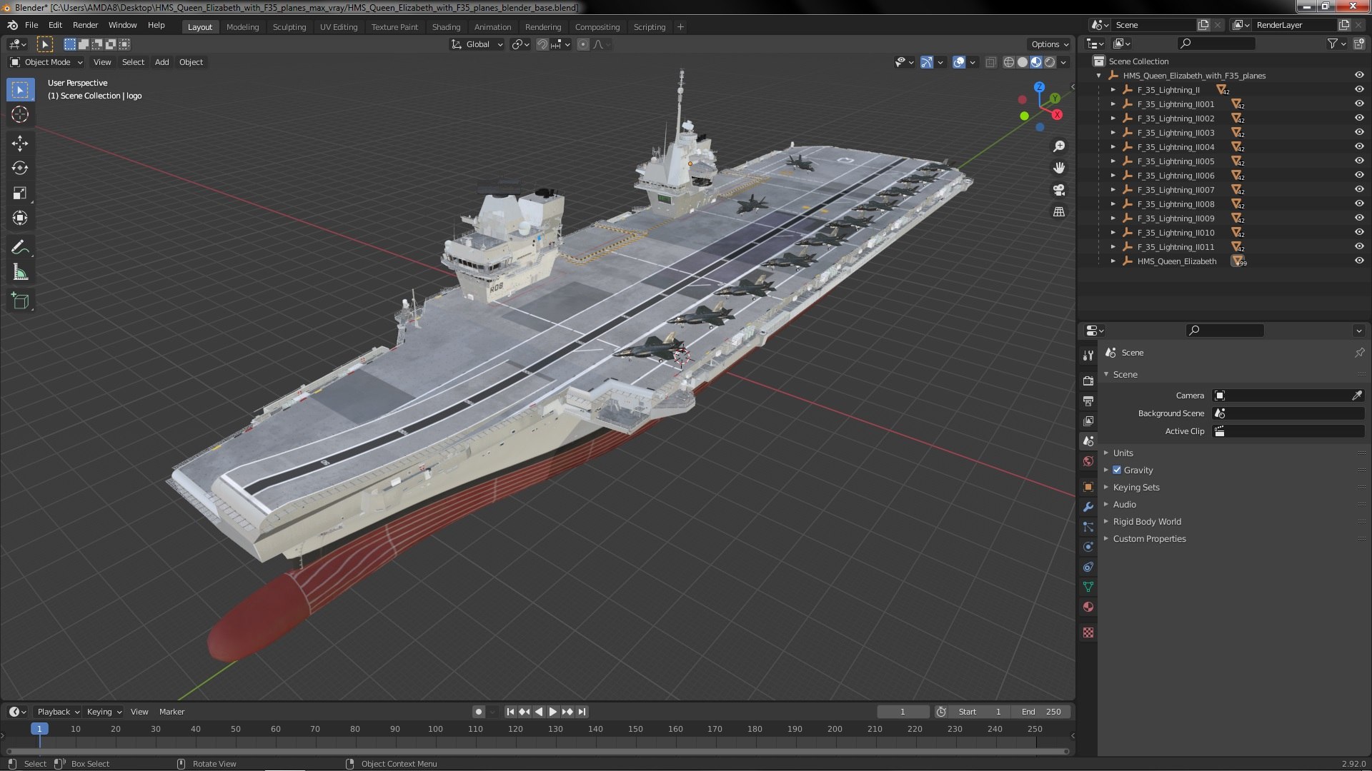 3D model HMS Queen Elizabeth with F35 planes https://p.turbosquid.com/ts-thumb/iF/HnUZsN/rb/hmsqueenelizabethwithf35planes3dsmodel049/jpg/1675919036/1920x1080/fit_q87/a000e9caa520bb419cfbf93ee75b54872ba5554c/hmsqueenelizabethwithf35planes3dsmodel049.jpg